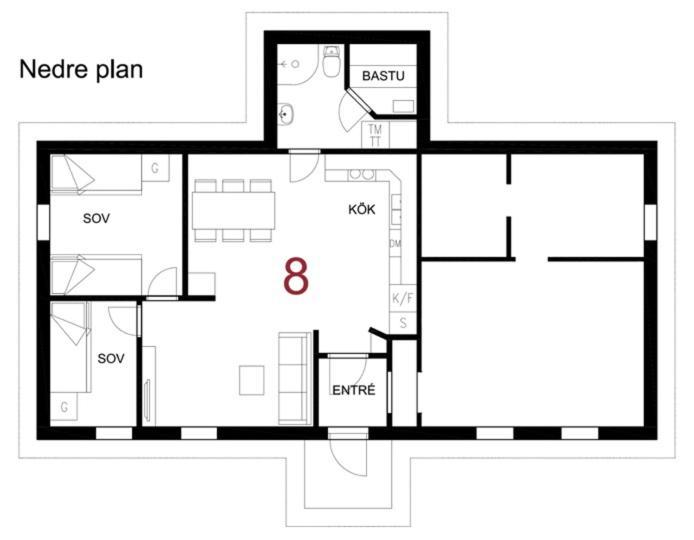 Lullens Stugby - Laegenhetshuset 6-9 Apartment Bruksvallarna Екстериор снимка